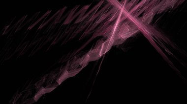 Fantezi kaotik renkli fraktal desen. Soyut Fraktal şekiller. 3D render resimde arka plan veya duvar kağıdı.