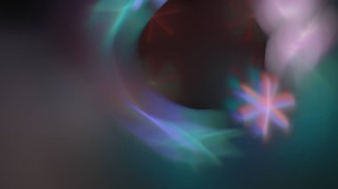 Fantezi kaotik renkli fraktal desen. Soyut Fraktal şekiller. 3D render resimde arka plan veya duvar kağıdı.