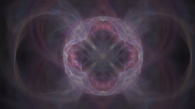 Fantezi kaotik renkli fraktal desen. Soyut Fraktal şekiller. 3D render resimde arka plan veya duvar kağıdı.