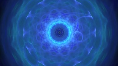 Fantezi kaotik renkli fraktal desen. Soyut Fraktal şekiller. 3D render resimde arka plan veya duvar kağıdı.