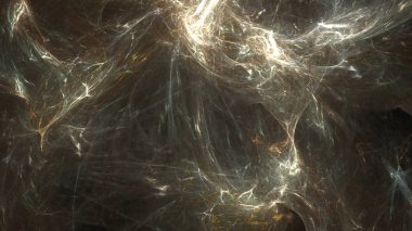 Fantezi kaotik renkli fraktal desen. Soyut Fraktal şekiller. 3D render resimde arka plan veya duvar kağıdı.