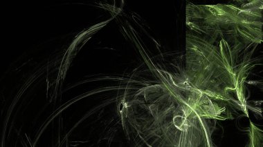 Fantezi kaotik renkli fraktal desen. Soyut Fraktal şekiller. 3D render resimde arka plan veya duvar kağıdı.