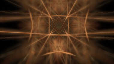 Fantezi kaotik renkli fraktal desen. Soyut Fraktal şekiller. 3D render resimde arka plan veya duvar kağıdı.