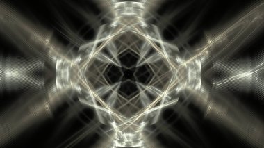 Fantezi kaotik renkli fraktal desen. Soyut Fraktal şekiller. 3D render resimde arka plan veya duvar kağıdı.