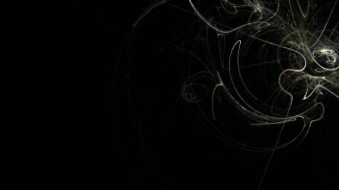 Fantezi kaotik renkli fraktal desen. Soyut Fraktal şekiller. 3D render resimde arka plan veya duvar kağıdı.