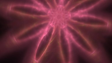 Fantezi kaotik renkli fraktal desen. Soyut Fraktal şekiller. 3D render resimde arka plan veya duvar kağıdı.