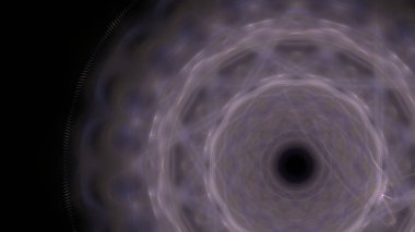 Fantezi kaotik renkli fraktal desen. Soyut Fraktal şekiller. 3D render resimde arka plan veya duvar kağıdı.