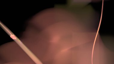 Fantezi kaotik renkli fraktal desen. Soyut Fraktal şekiller. 3D render resimde arka plan veya duvar kağıdı.