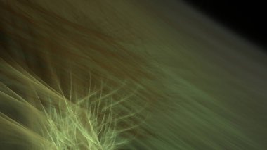 Fantezi kaotik renkli fraktal desen. Soyut Fraktal şekiller. 3D render resimde arka plan veya duvar kağıdı.