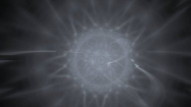 Fantezi kaotik renkli fraktal desen. Soyut Fraktal şekiller. 3D render resimde arka plan veya duvar kağıdı.