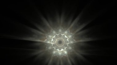 Fantezi kaotik renkli fraktal desen. Soyut Fraktal şekiller. 3D render resimde arka plan veya duvar kağıdı.