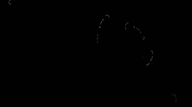 Fantezi kaotik renkli fraktal desen. Soyut Fraktal şekiller. 3D render resimde arka plan veya duvar kağıdı.