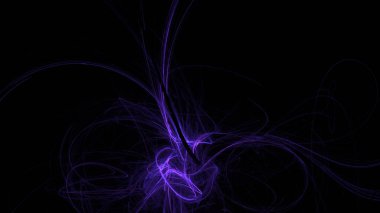 Fantezi kaotik renkli fraktal desen. Soyut Fraktal şekiller. 3D render resimde arka plan veya duvar kağıdı.