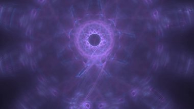 Fantezi kaotik renkli fraktal desen. Soyut Fraktal şekiller. 3D render resimde arka plan veya duvar kağıdı.