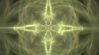 Fantezi kaotik renkli fraktal desen. Soyut Fraktal şekiller. 3D render resimde arka plan veya duvar kağıdı.