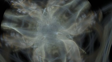 Fantezi kaotik renkli fraktal desen. Soyut Fraktal şekiller. 3D render resimde arka plan veya duvar kağıdı.