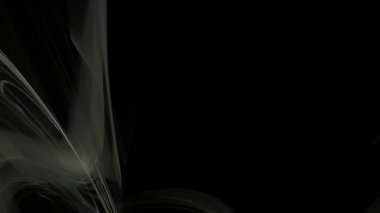 Fantezi kaotik renkli fraktal desen. Soyut Fraktal şekiller. 3D render resimde arka plan veya duvar kağıdı.