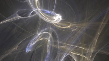 Fantezi kaotik renkli fraktal desen. Soyut Fraktal şekiller. 3D render resimde arka plan veya duvar kağıdı.