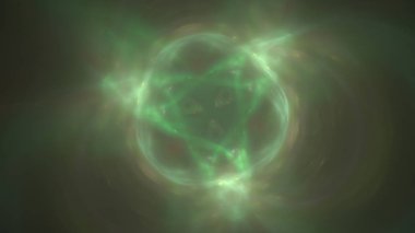 Fantezi kaotik renkli fraktal desen. Soyut Fraktal şekiller. 3D render resimde arka plan veya duvar kağıdı.