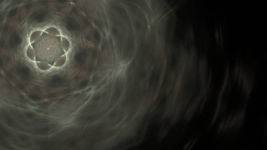 Fantezi kaotik renkli fraktal desen. Soyut Fraktal şekiller. 3D render resimde arka plan veya duvar kağıdı.