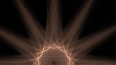 Fantezi kaotik renkli fraktal desen. Soyut Fraktal şekiller. 3D render resimde arka plan veya duvar kağıdı.