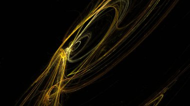 Fantezi kaotik renkli fraktal desen. Soyut Fraktal şekiller. 3D render resimde arka plan veya duvar kağıdı.