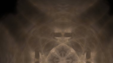 Fantezi kaotik renkli fraktal desen. Soyut Fraktal şekiller. 3D render resimde arka plan veya duvar kağıdı.