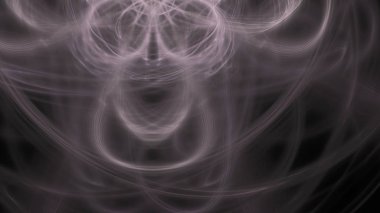 Fantezi kaotik renkli fraktal desen. Soyut Fraktal şekiller. 3D render resimde arka plan veya duvar kağıdı.