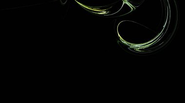 Fantezi kaotik renkli fraktal desen. Soyut Fraktal şekiller. 3D render resimde arka plan veya duvar kağıdı.