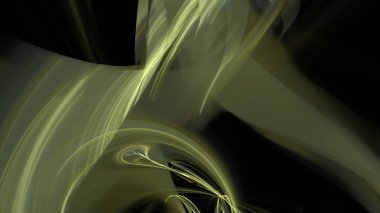 Fantezi kaotik renkli fraktal desen. Soyut Fraktal şekiller. 3D render resimde arka plan veya duvar kağıdı.