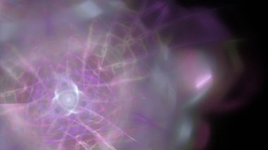 Fantezi kaotik renkli fraktal desen. Soyut Fraktal şekiller. 3D render resimde arka plan veya duvar kağıdı.