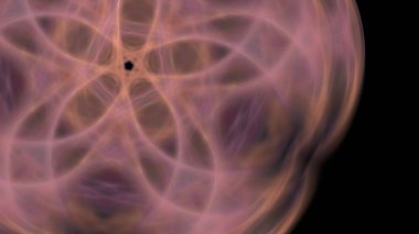 Fantezi kaotik renkli fraktal desen. Soyut Fraktal şekiller. 3D render resimde arka plan veya duvar kağıdı.