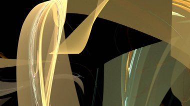 Fantezi kaotik renkli fraktal desen. Soyut Fraktal şekiller. 3D render resimde arka plan veya duvar kağıdı.