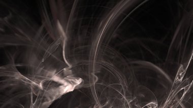 Fantezi kaotik renkli fraktal desen. Soyut Fraktal şekiller. 3D render resimde arka plan veya duvar kağıdı.