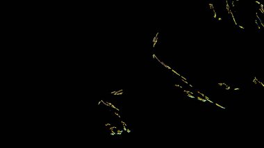 Fantezi kaotik renkli fraktal desen. Soyut Fraktal şekiller. 3D render resimde arka plan veya duvar kağıdı.