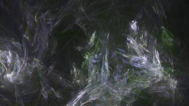 Fantezi kaotik renkli fraktal desen. Soyut Fraktal şekiller. 3D render resimde arka plan veya duvar kağıdı.