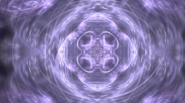 Fantezi kaotik renkli fraktal desen. Soyut Fraktal şekiller. 3D render resimde arka plan veya duvar kağıdı.