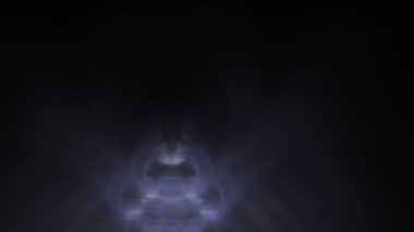 Fantezi kaotik renkli fraktal desen. Soyut Fraktal şekiller. 3D render resimde arka plan veya duvar kağıdı.