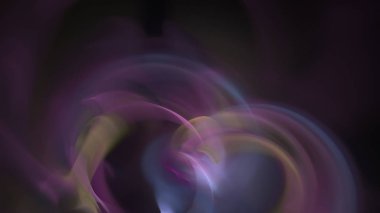 Fantezi kaotik renkli fraktal desen. Soyut Fraktal şekiller. 3D render resimde arka plan veya duvar kağıdı.