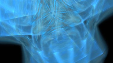 Fantezi kaotik renkli fraktal desen. Soyut Fraktal şekiller. 3D render resimde arka plan veya duvar kağıdı.