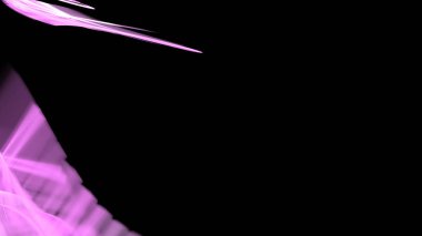 Fantezi kaotik renkli fraktal desen. Soyut Fraktal şekiller. 3D render resimde arka plan veya duvar kağıdı.