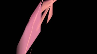 Fantezi kaotik renkli fraktal desen. Soyut Fraktal şekiller. 3D render resimde arka plan veya duvar kağıdı.