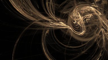 Fantezi kaotik renkli fraktal desen. Soyut Fraktal şekiller. 3D render resimde arka plan veya duvar kağıdı.