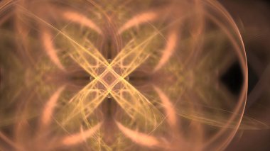 Fantezi kaotik renkli fraktal desen. Soyut Fraktal şekiller. 3D render resimde arka plan veya duvar kağıdı.