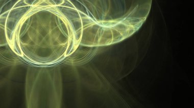 Fantezi kaotik renkli fraktal desen. Soyut Fraktal şekiller. 3D render resimde arka plan veya duvar kağıdı.