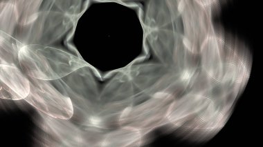 Fantezi kaotik renkli fraktal desen. Soyut Fraktal şekiller. 3D render resimde arka plan veya duvar kağıdı.