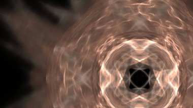 Fantezi kaotik renkli fraktal desen. Soyut Fraktal şekiller. 3D render resimde arka plan veya duvar kağıdı.