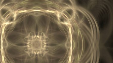 Fantezi kaotik renkli fraktal desen. Soyut Fraktal şekiller. 3D render resimde arka plan veya duvar kağıdı.