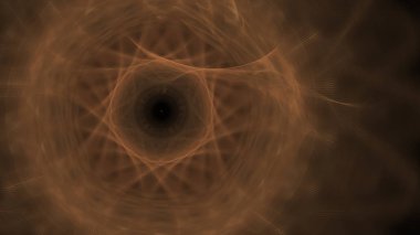 Fantezi kaotik renkli fraktal desen. Soyut Fraktal şekiller. 3D render resimde arka plan veya duvar kağıdı.