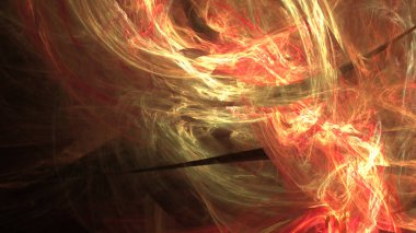 Fantezi kaotik renkli fraktal desen. Soyut Fraktal şekiller. 3D render resimde arka plan veya duvar kağıdı.